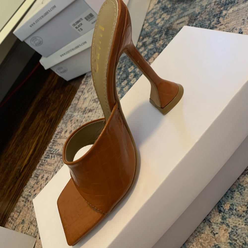 Brown heels